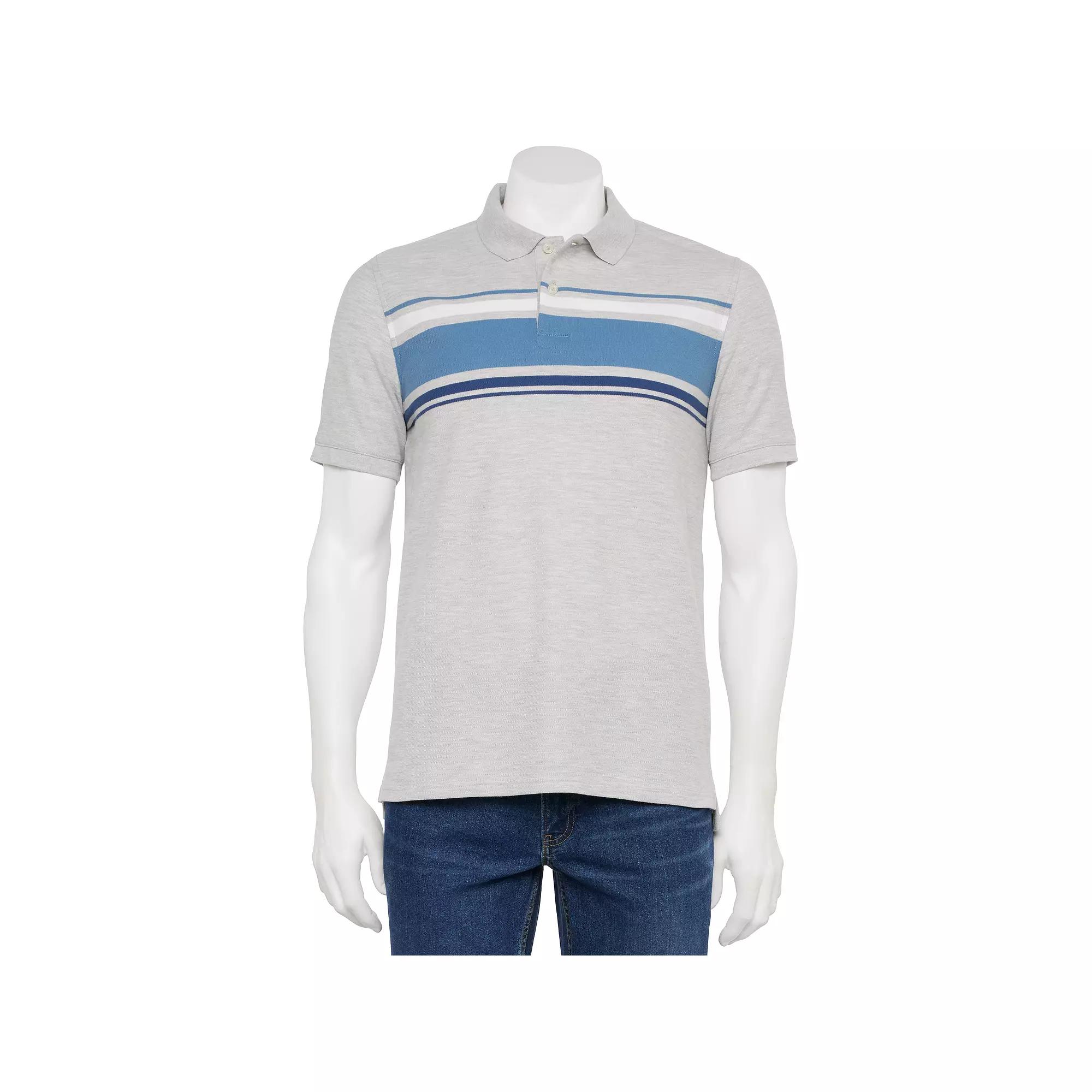 Men's Sonoma Goods For Life® Short Sleeve Pique Polo,  Product Image