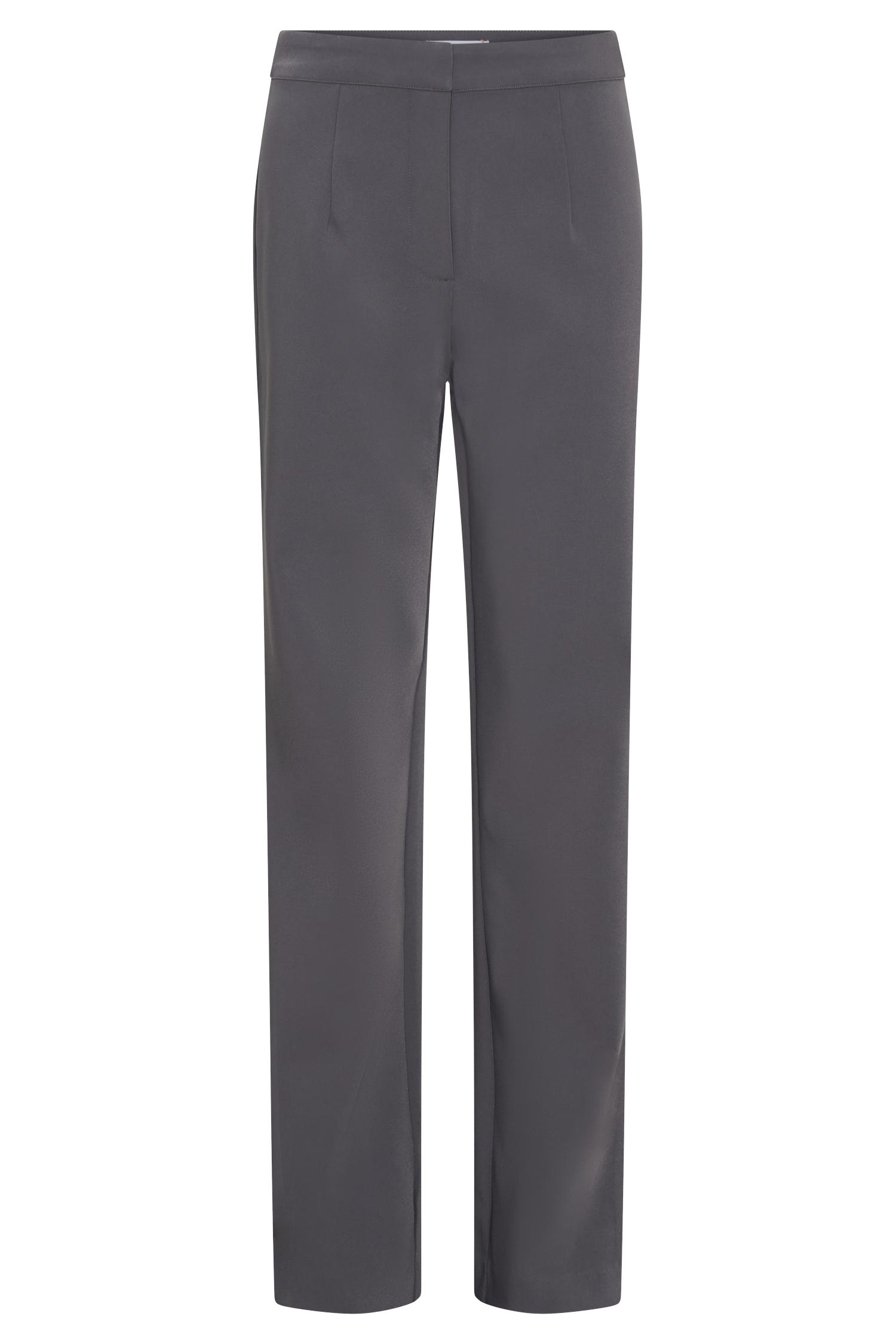 Allanah Straight Leg Pants - Charcoal Product Image