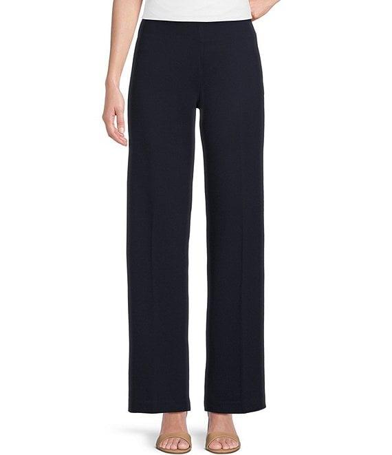 J.McLaughlin Carter Stretch Knit Wide Leg Pants Product Image
