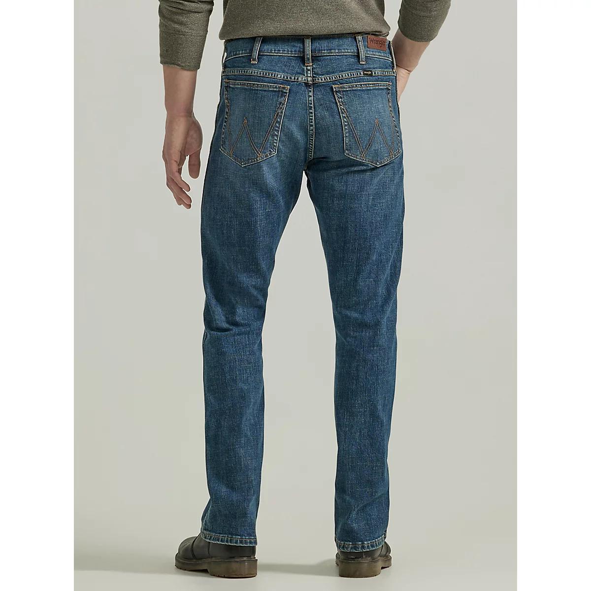 Men's Classic Bootcut Jean in Dark Mid Shade Product Image