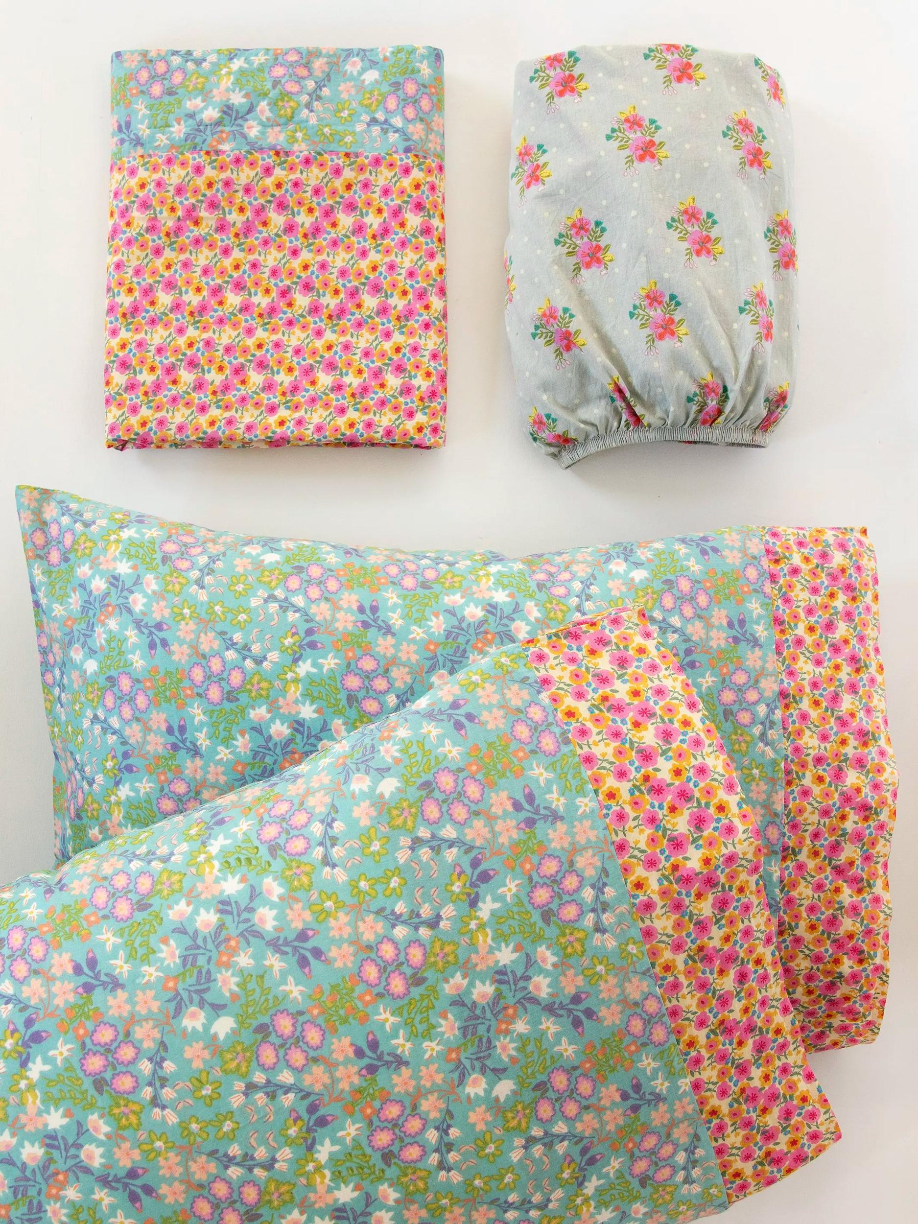 Mix & Match Cotton Sheet Set - Serene Product Image