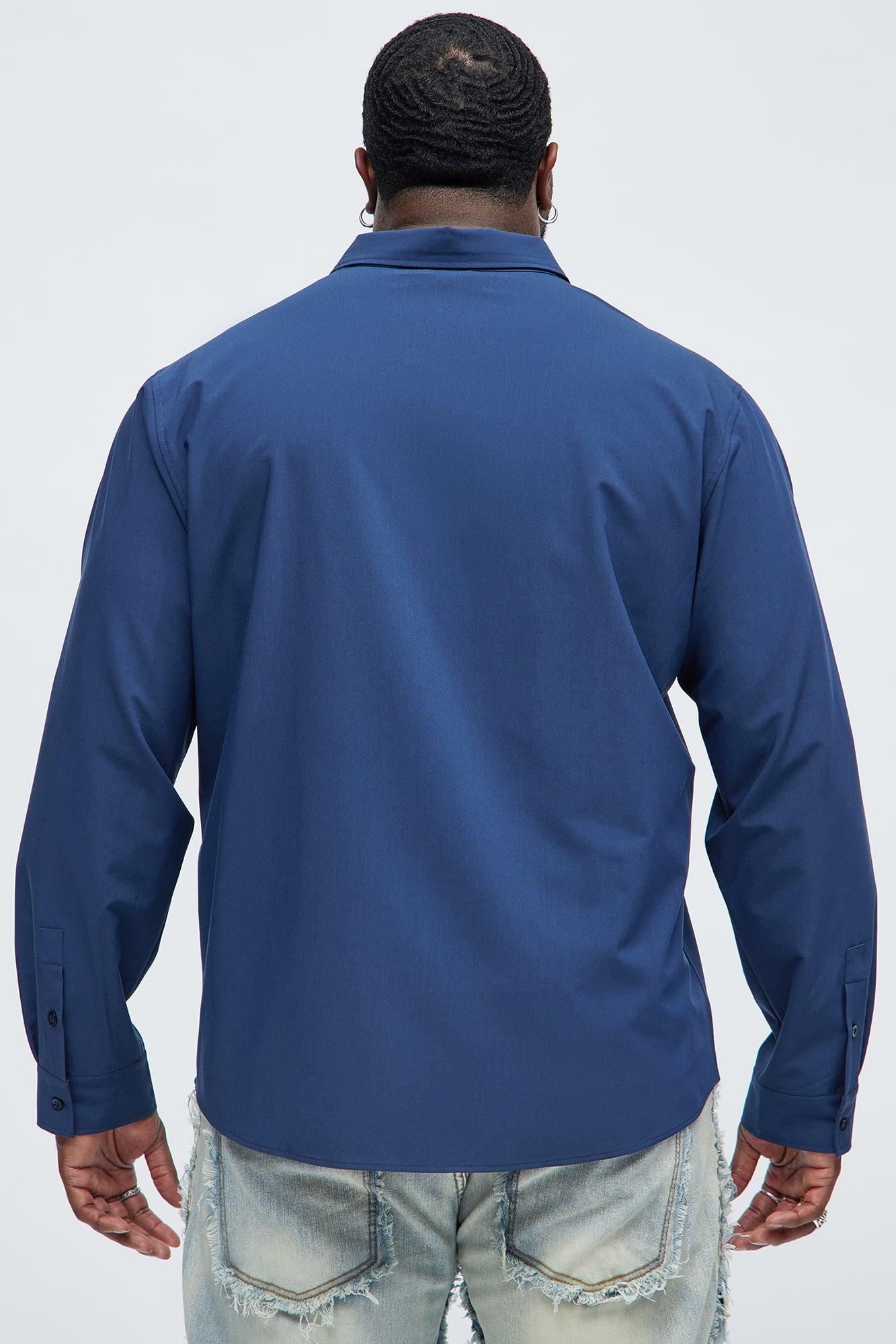 Ivy League Dress Shirt - Navy Product Image