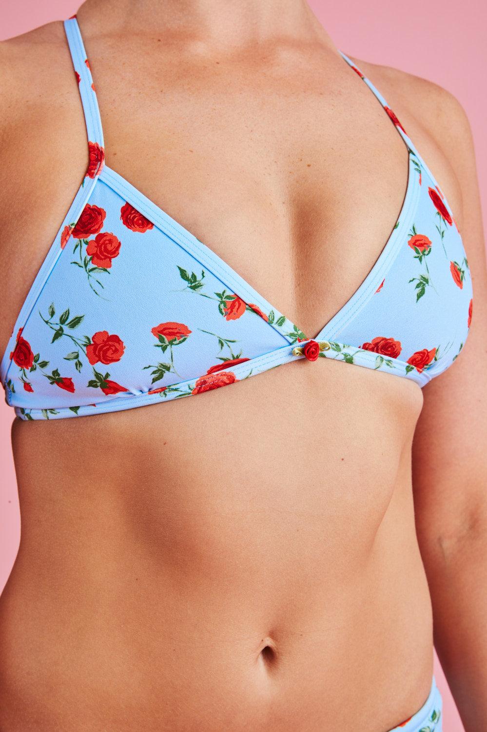 Triangle Bikini Top - Wild Rose Female Product Image