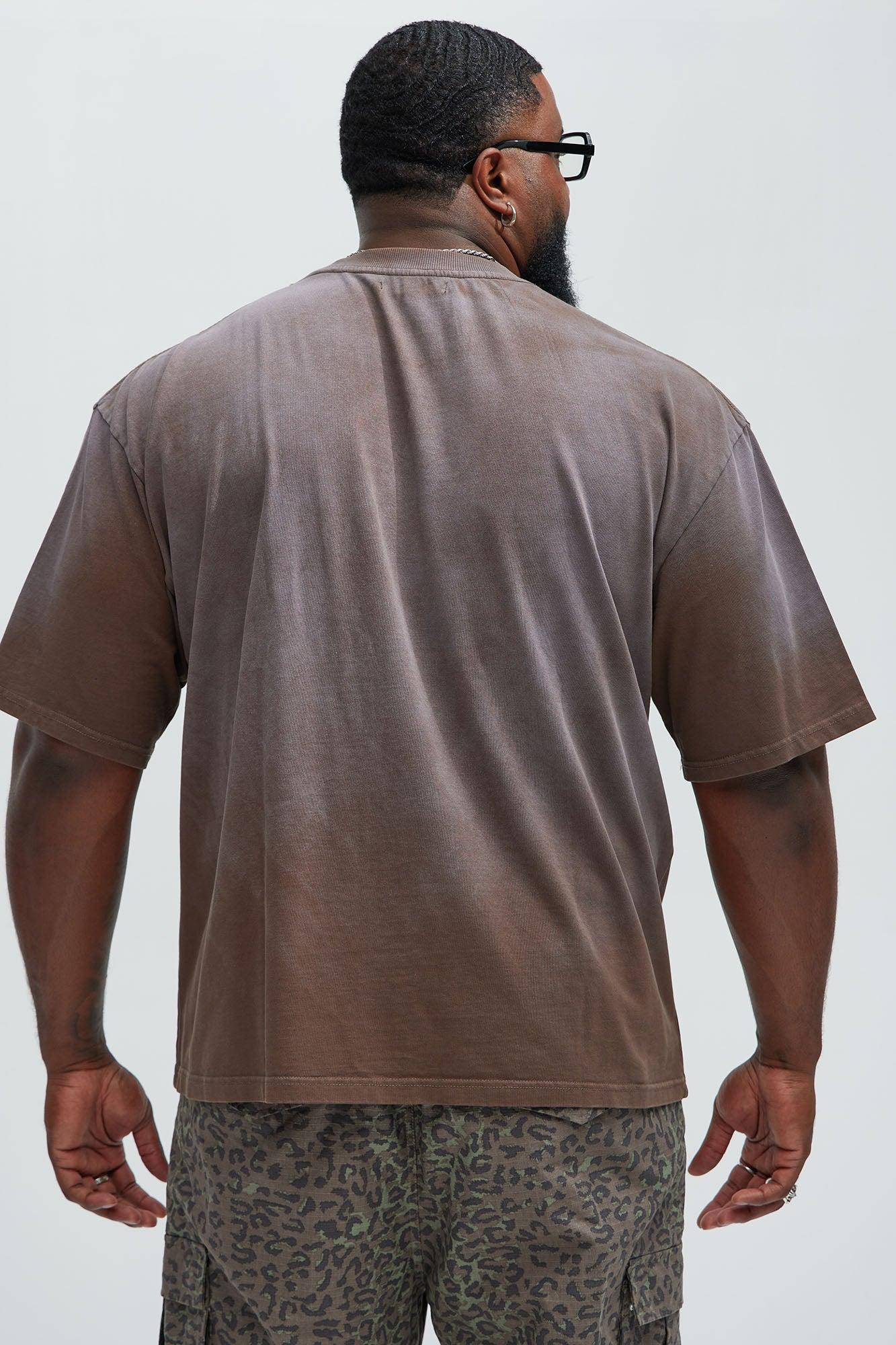 Dion Relaxed Tee - Brown Product Image