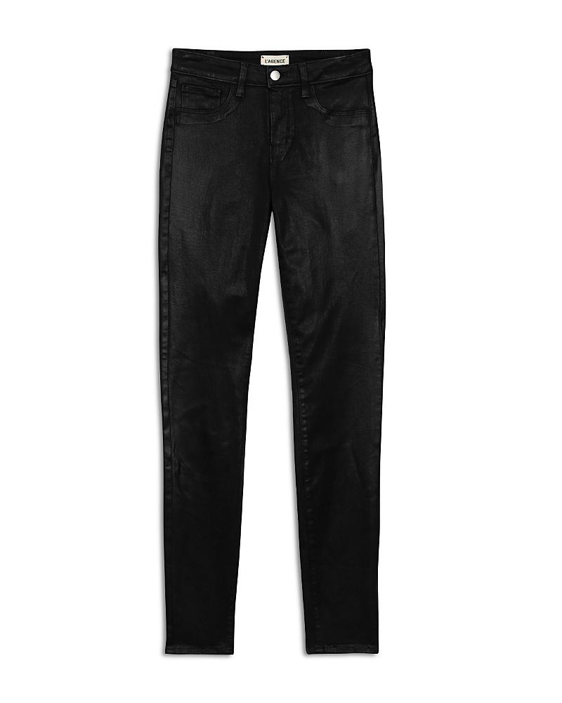 Womens Marguerite High-Rise Skinny Coated Jeans Product Image