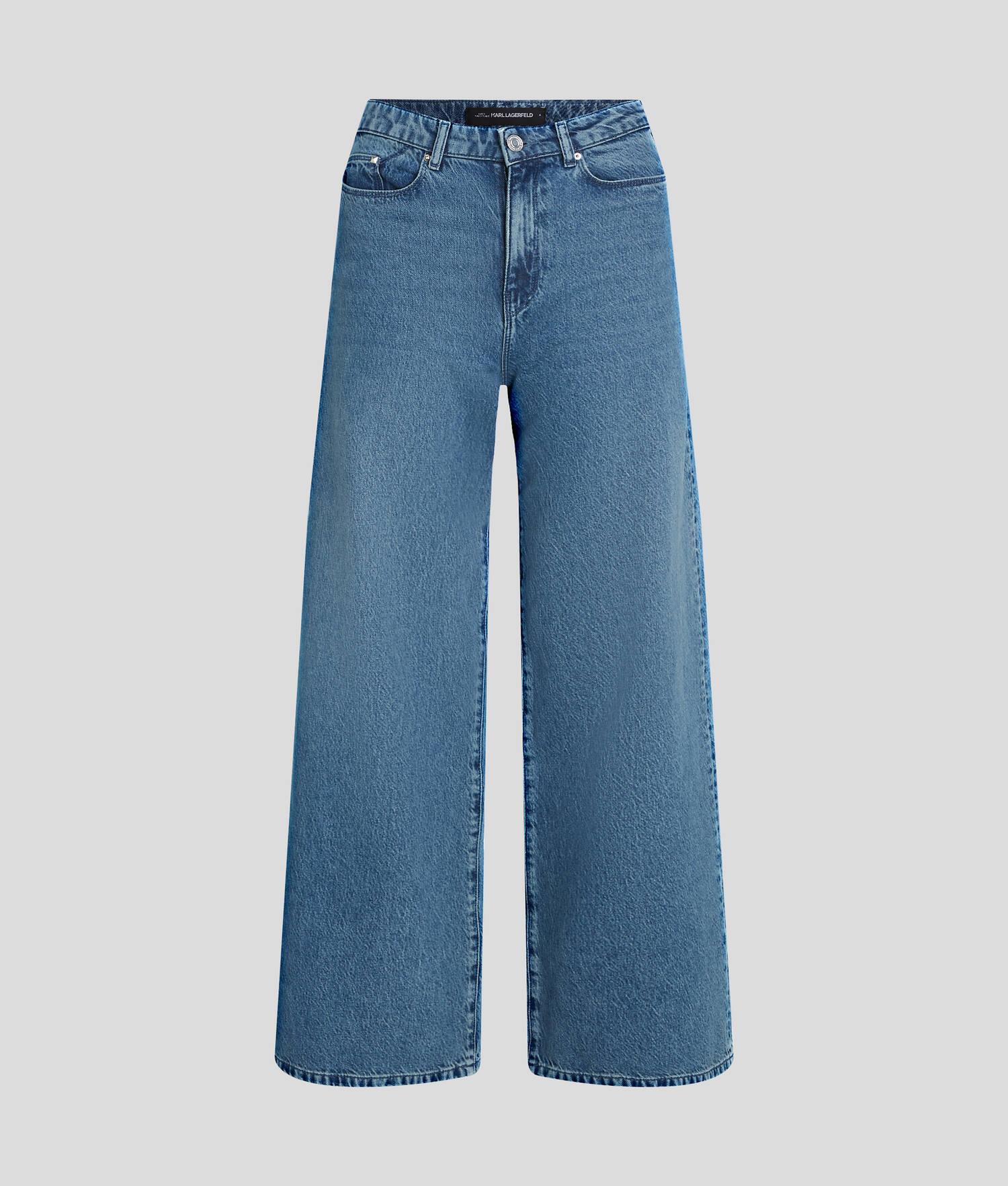 MID-RISE WIDE-LEG JEANS Product Image