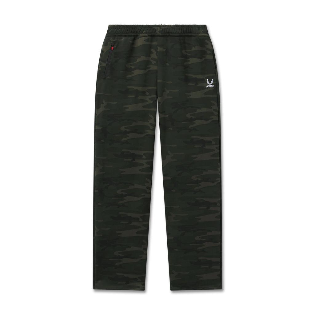 W034. Sorona® Terry Straight Leg Sweats - Dark Camo Product Image
