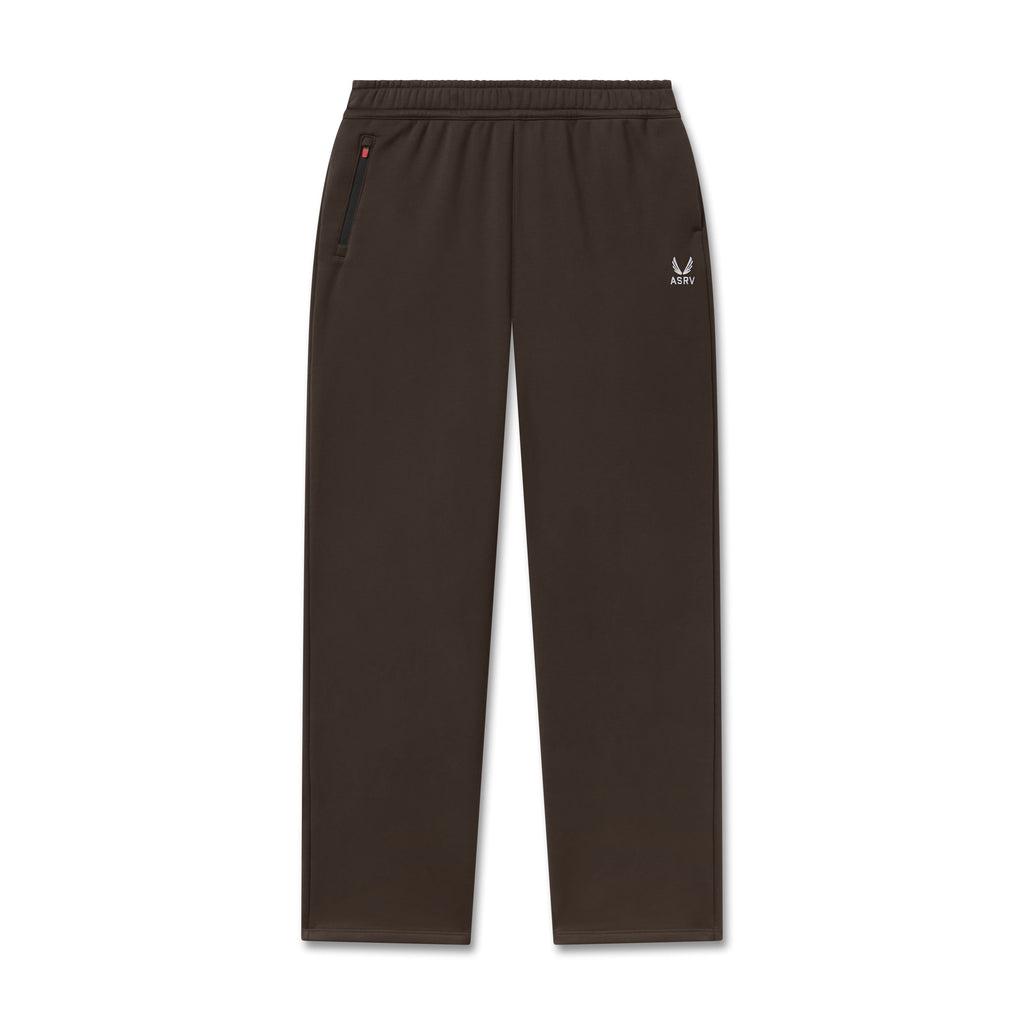 W034. Sorona® Terry Straight Leg Sweats - Dark Earth Product Image
