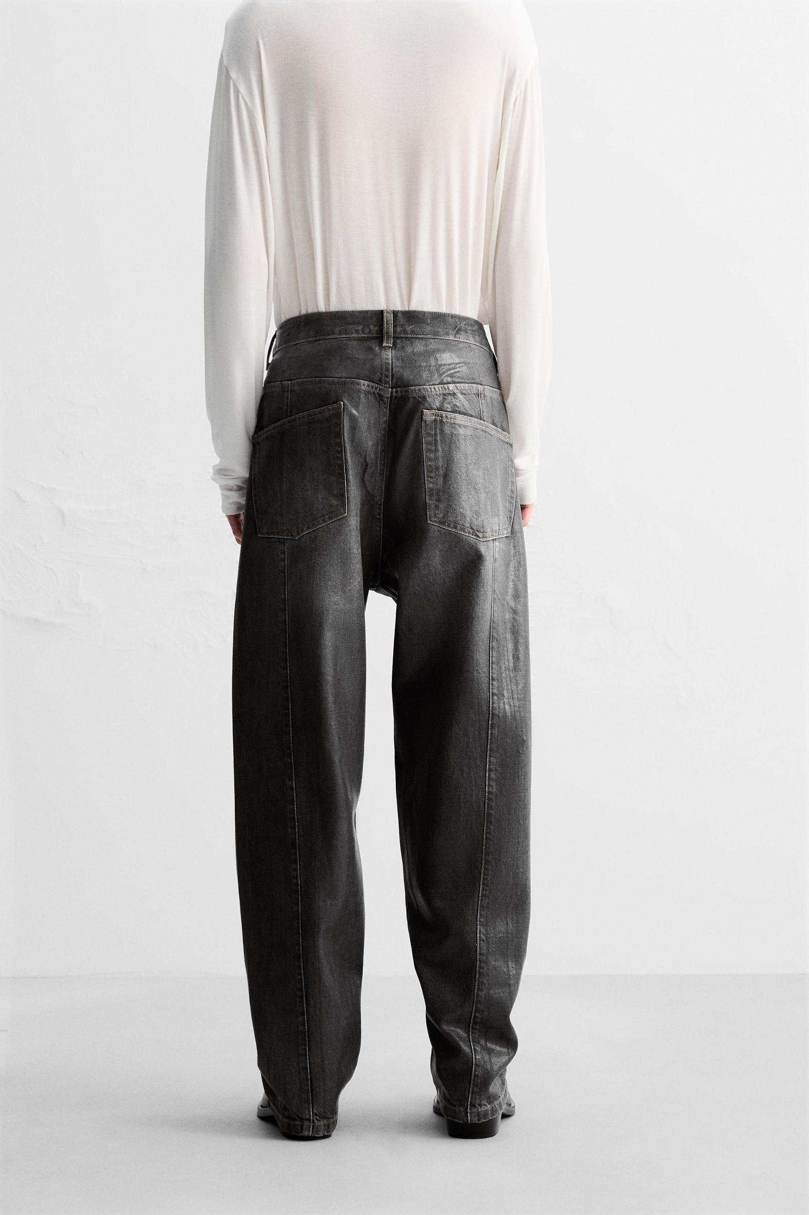 WAXED EFFECT JEANS LIMITED EDITION Product Image