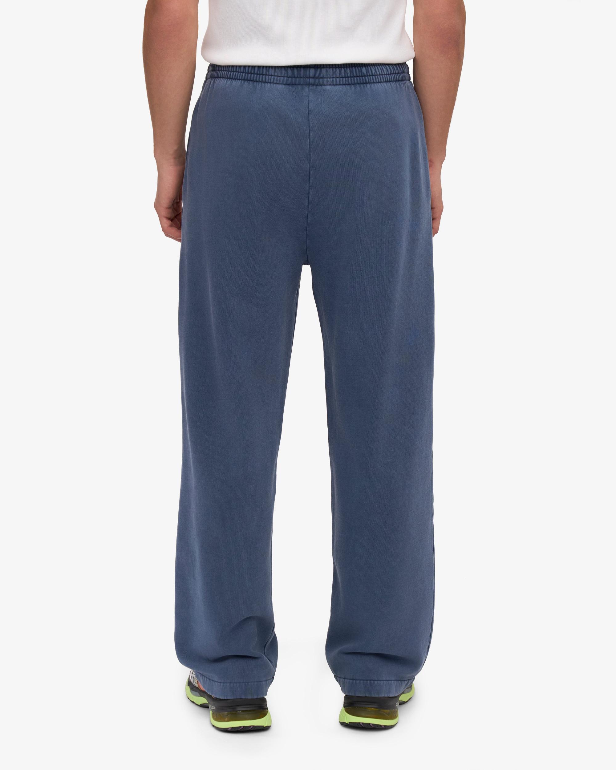 Organic Straight Leg Sweatpants - Neptune Blue Product Image