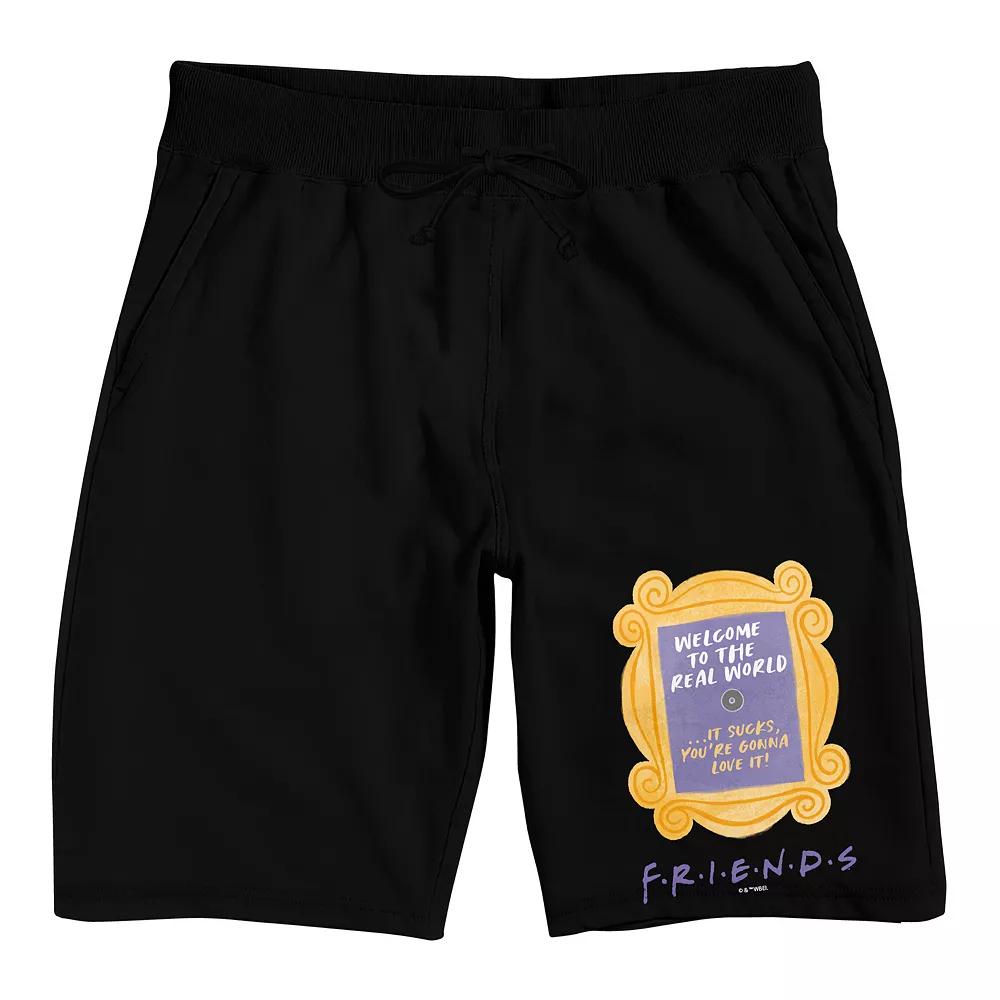 Men's Friends TV Frame Pajama Shorts,  Product Image
