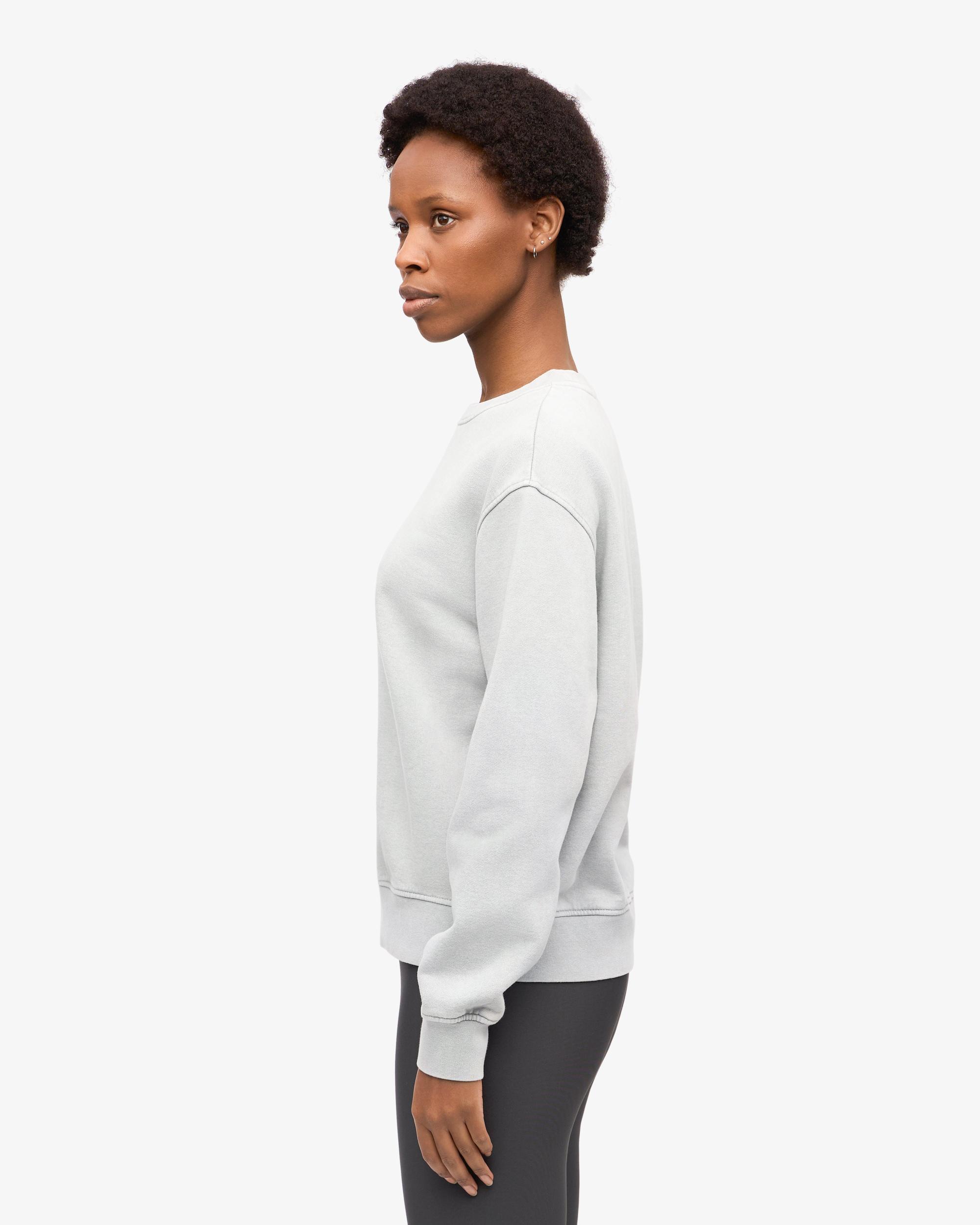 Women Classic Organic Crew - Faded Grey Product Image