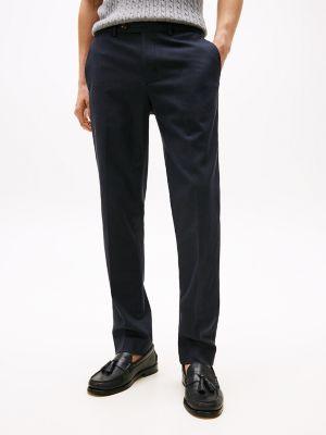 Stretch-Oxford Straight Dress Pant Product Image