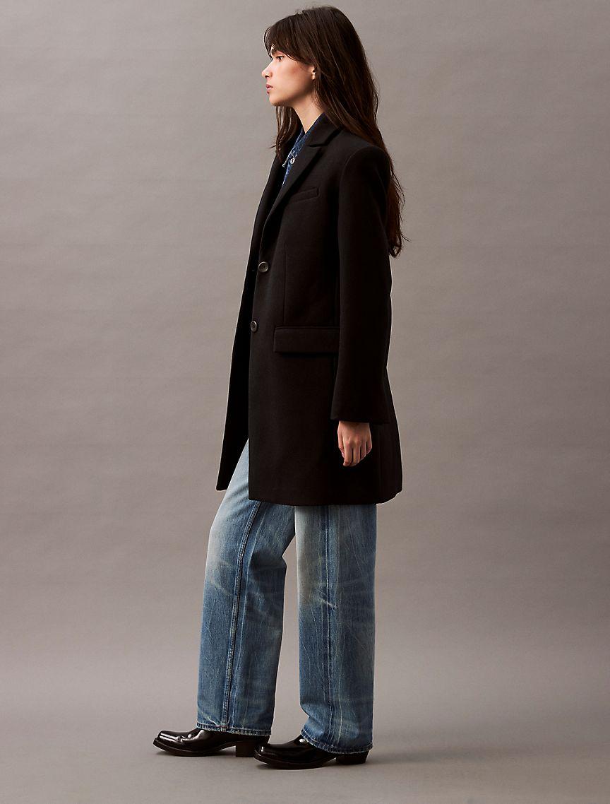 Tailored Single Breasted Coat Product Image