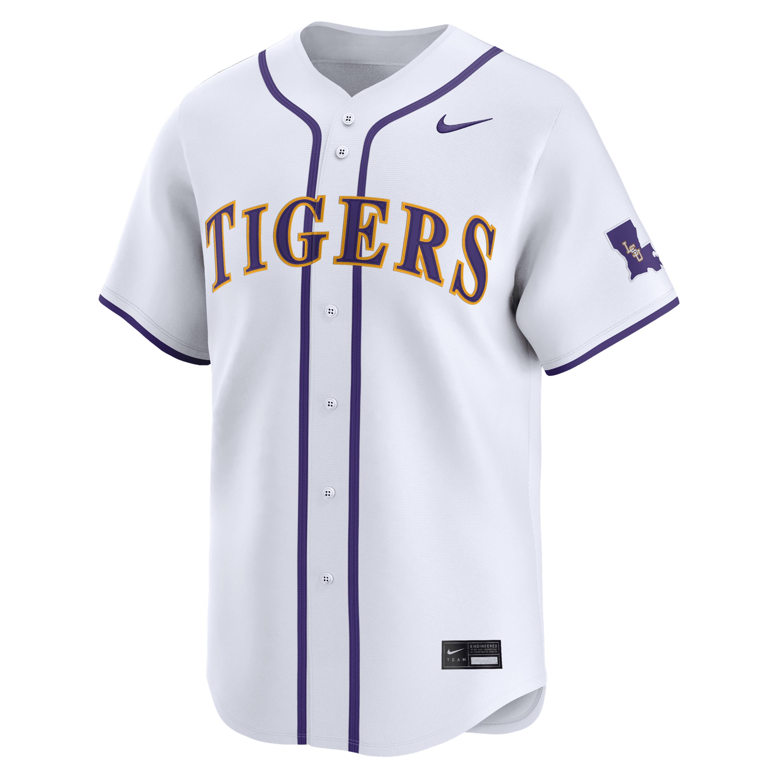 LSU Nike Men's College Limited Baseball Jersey Product Image