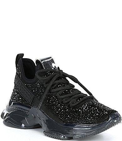 Steve Madden Maxima Rhinestone Embellished Chunky Sneakers Product Image