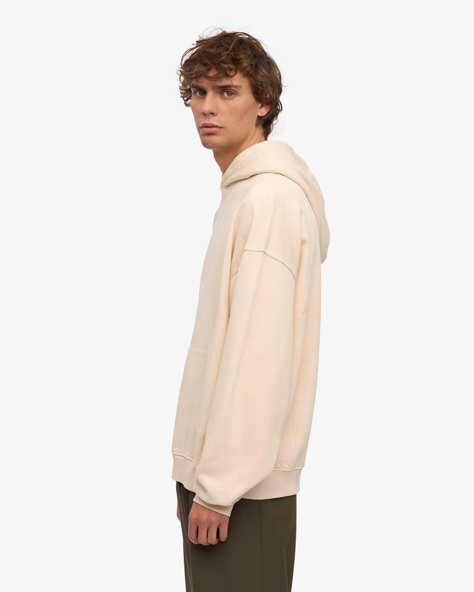 Organic Oversized Hood - Ivory White Product Image