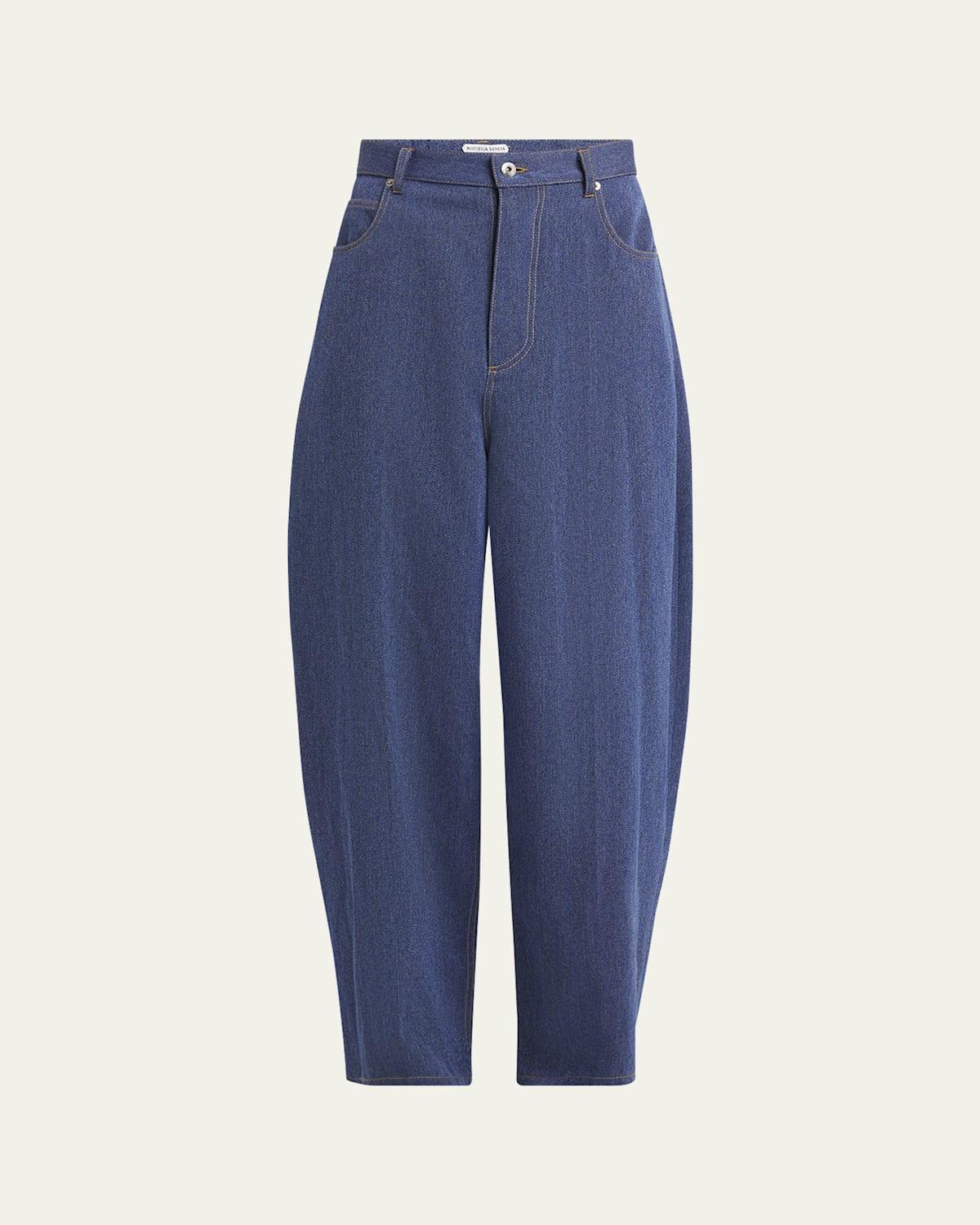 Men's Wide-Leg Drill Trousers Product Image