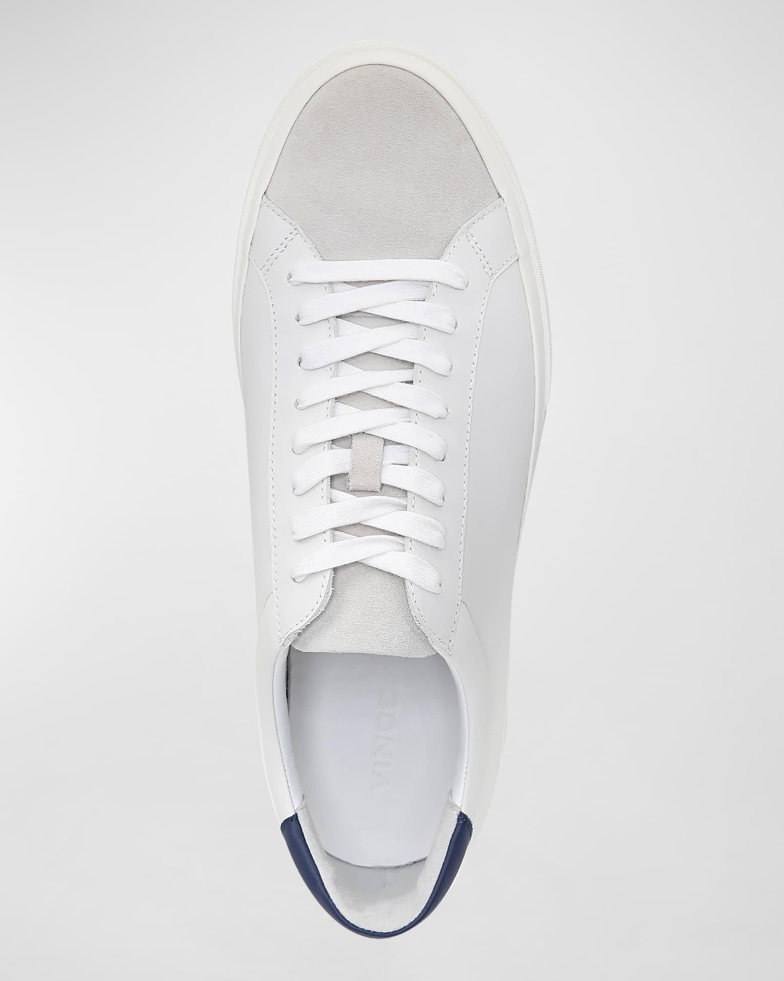 Men's Fulton Mix-Leather Low-Top Sneakers Product Image