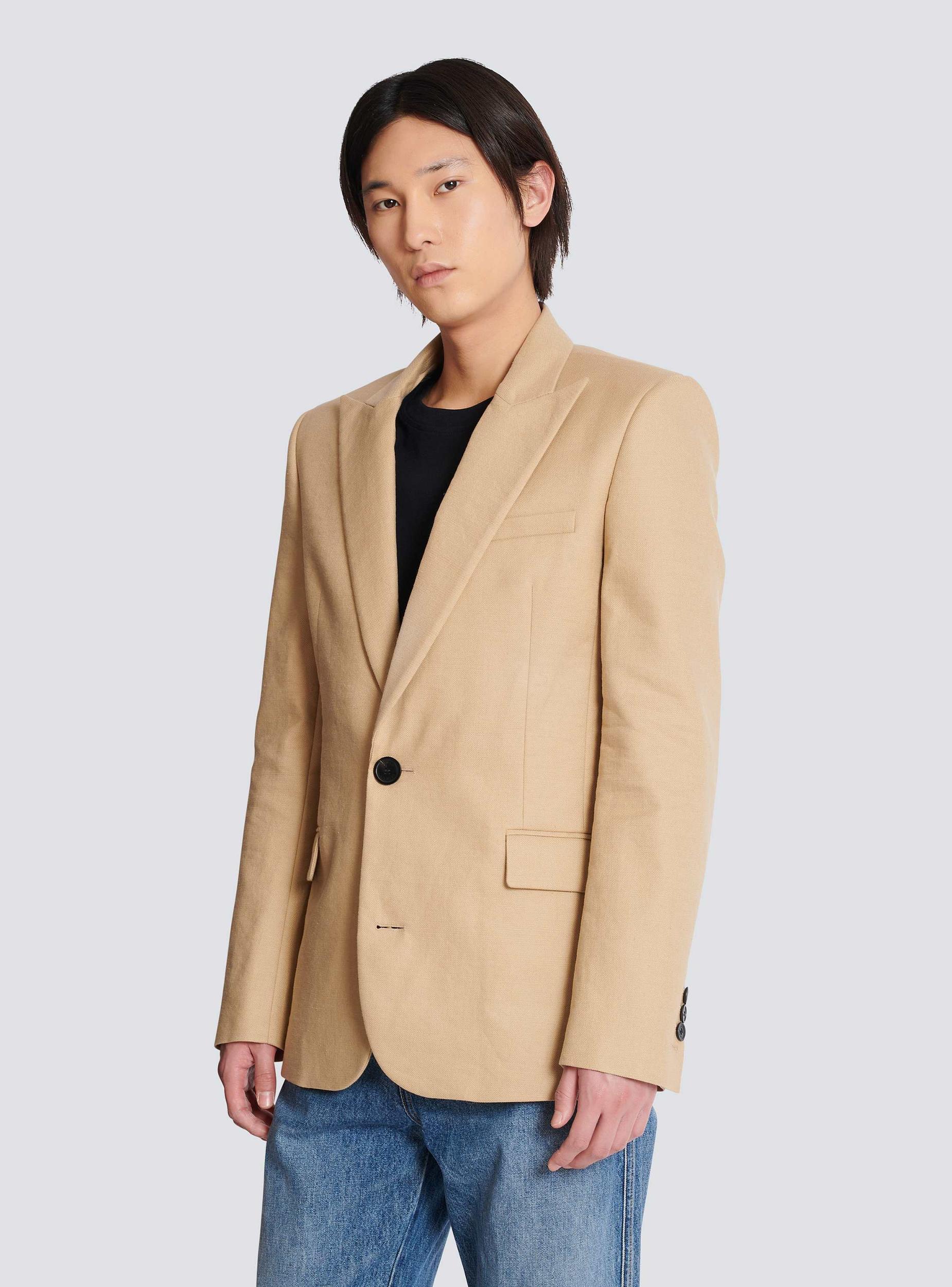 Canvas 2-button jacket Product Image