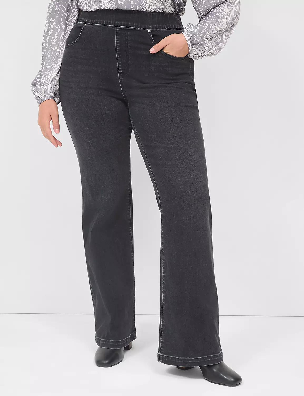 Pull-On Fit High-Rise Boot Jean Product Image