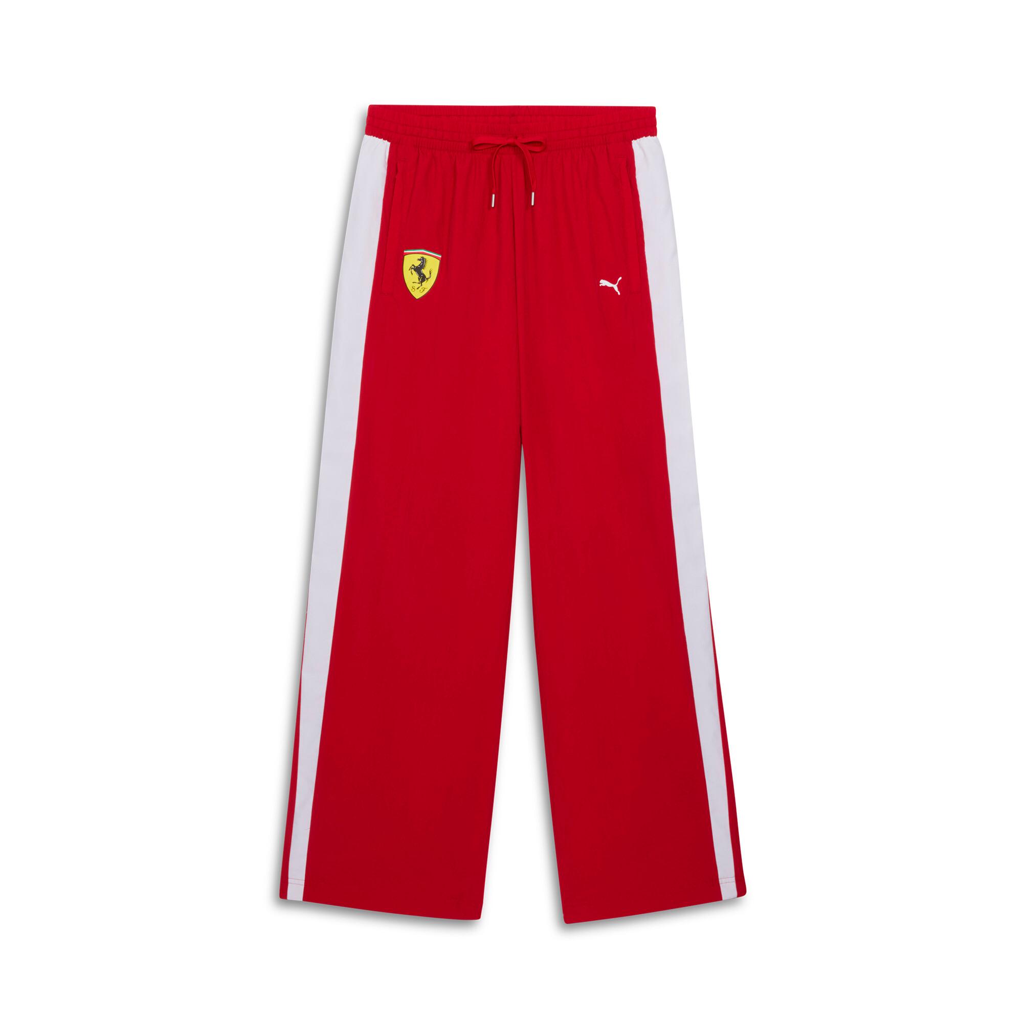PUMA Scuderia Ferrari 2025 Drivers T7 Men's Oversized Pants Shoes Product Image