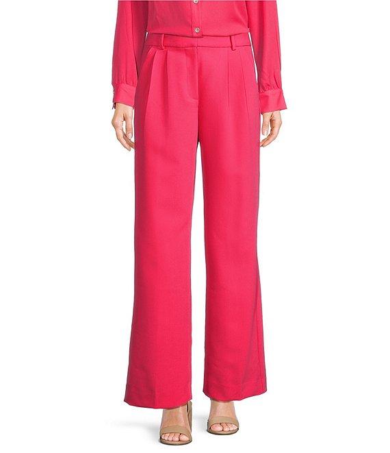 I.N. San Francisco Mid Rise Wide Leg Tailored Coordinating Pants Product Image