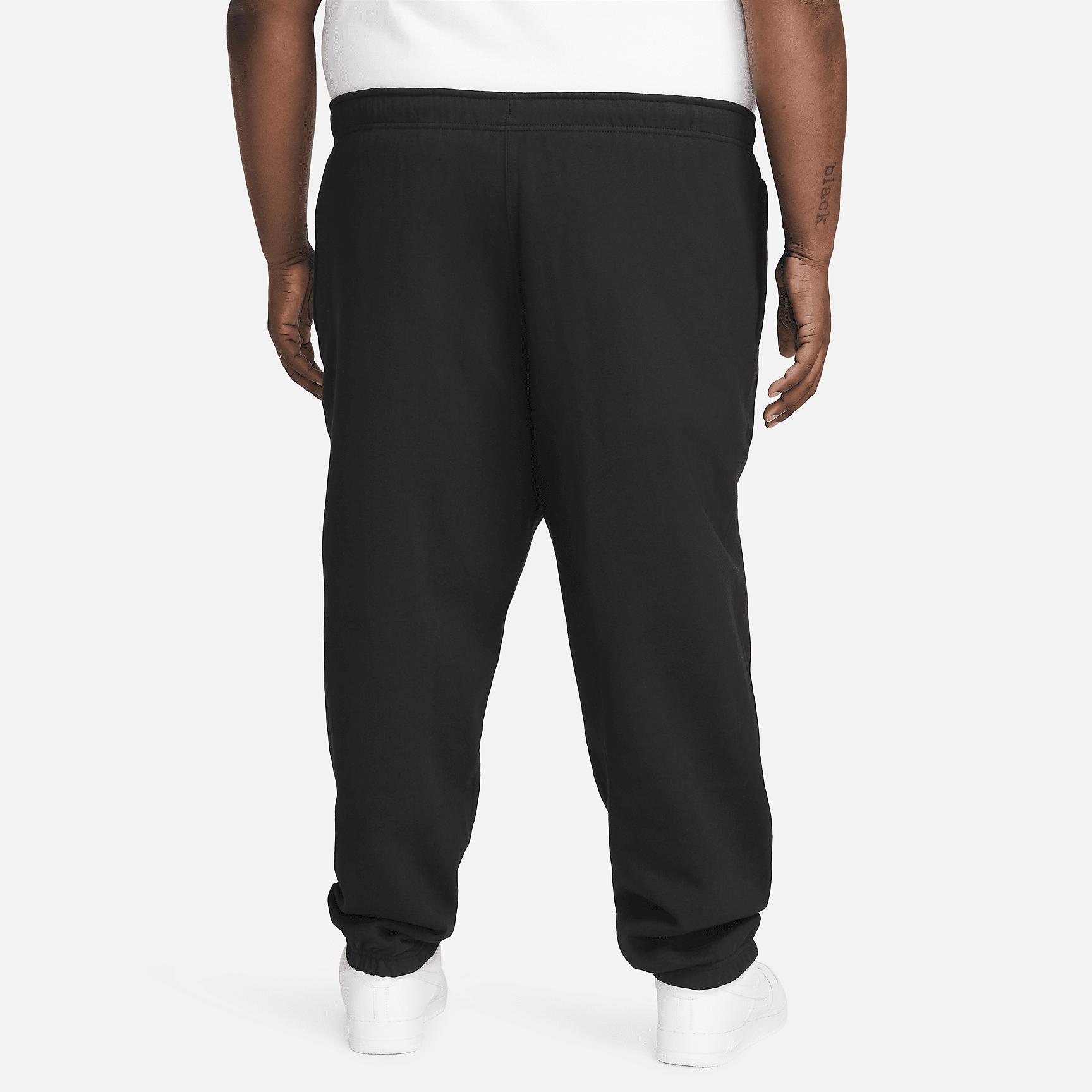 Nike Mens Solo Swoosh Fleece Pants | DX1364-010 Product Image