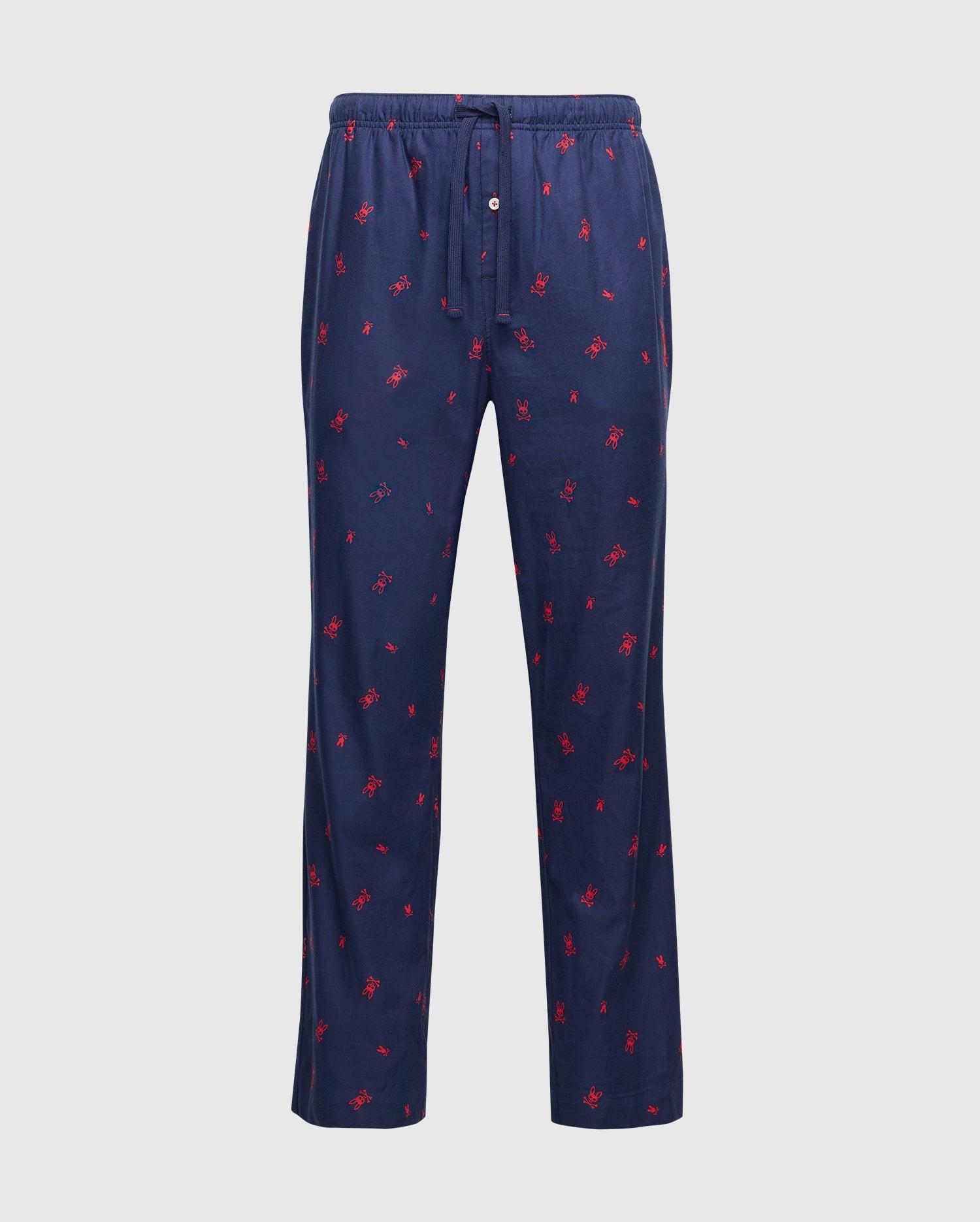 MENS ALL OVER PRINT FLANNEL PAJAMA SET - B6X343E200 Product Image