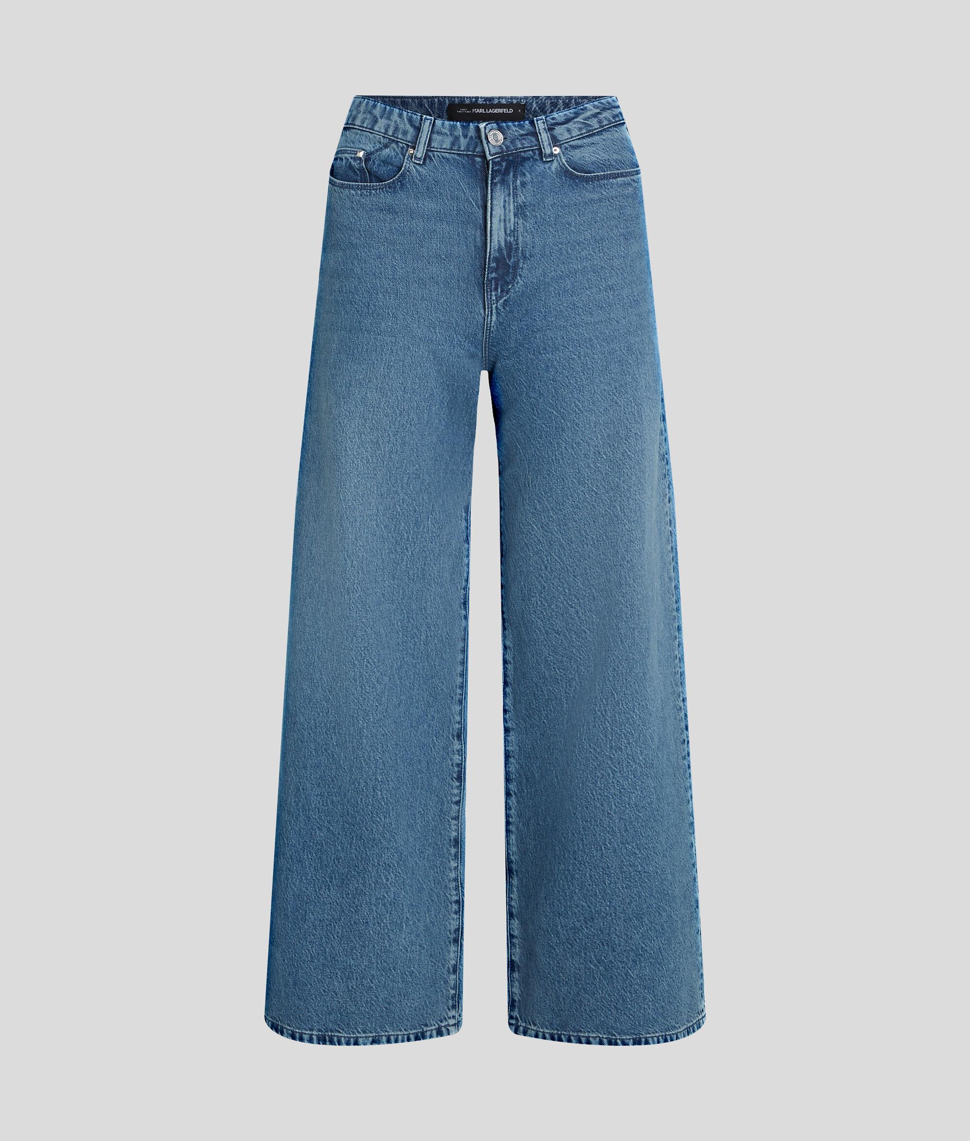 MID-RISE WIDE-LEG JEANS Product Image