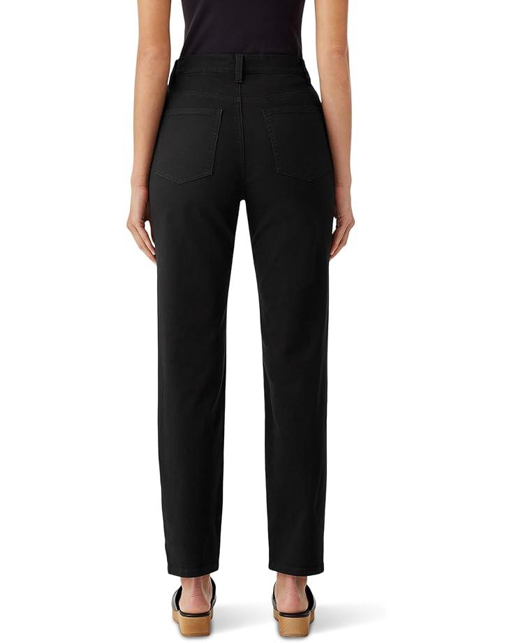 Organic Cotton Stretch Corduroy High Waisted Straight Ankle Jean Product Image