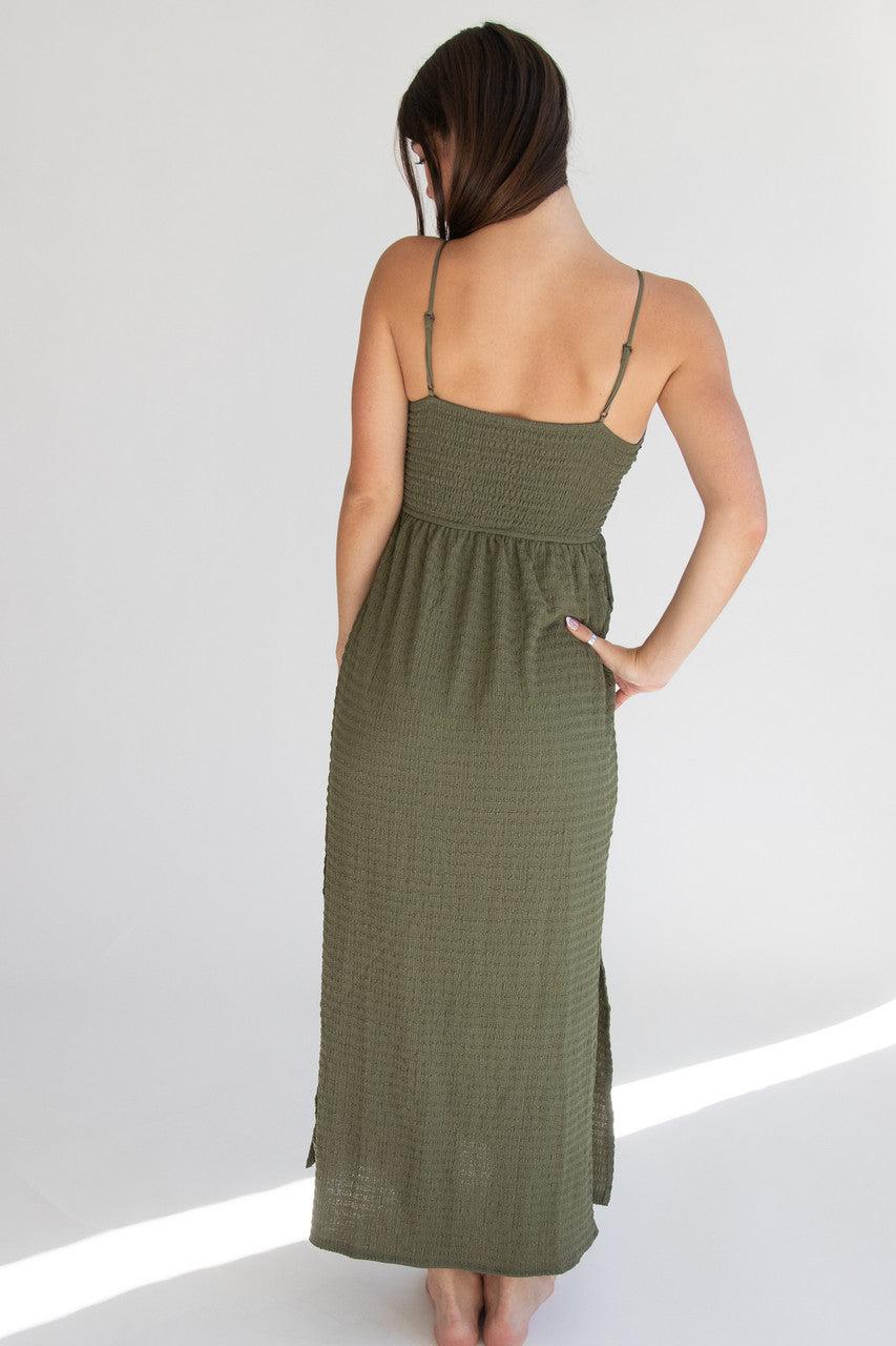 Floral Lace Top Gauze Maxi Dress Product Image