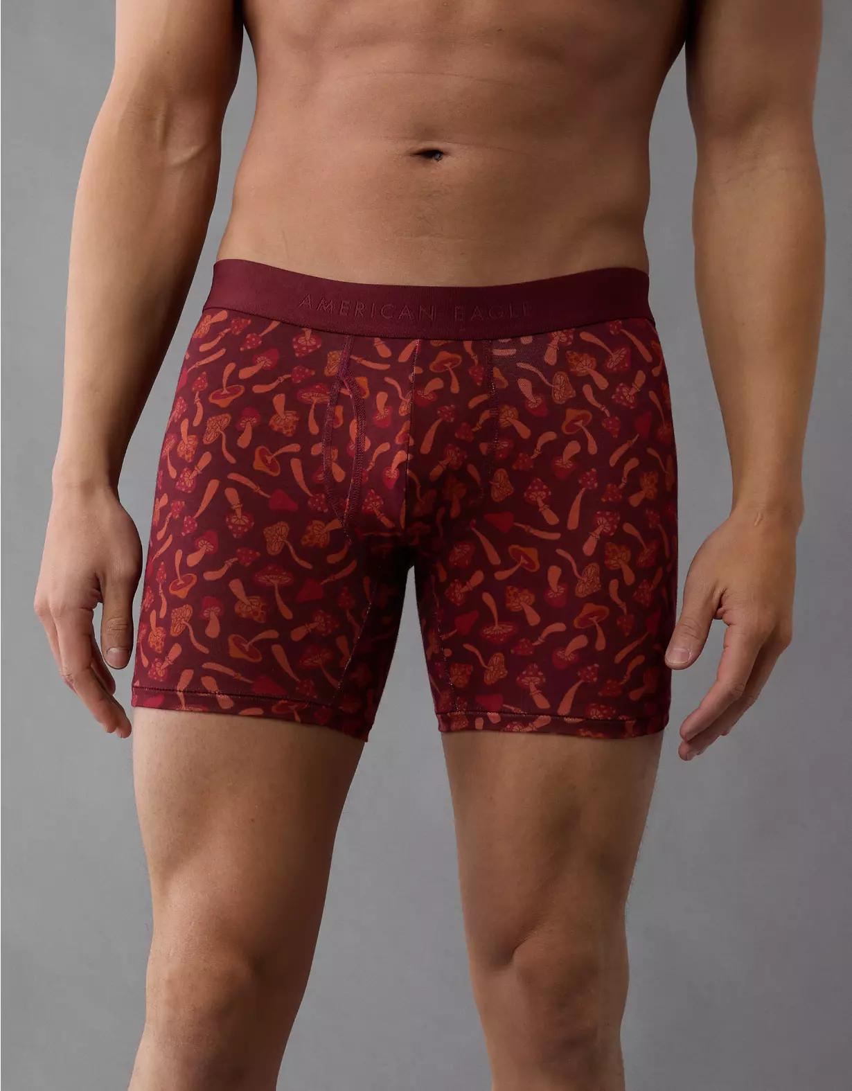 AEO Men's Mushrooms 6" Classic Boxer Brief Product Image