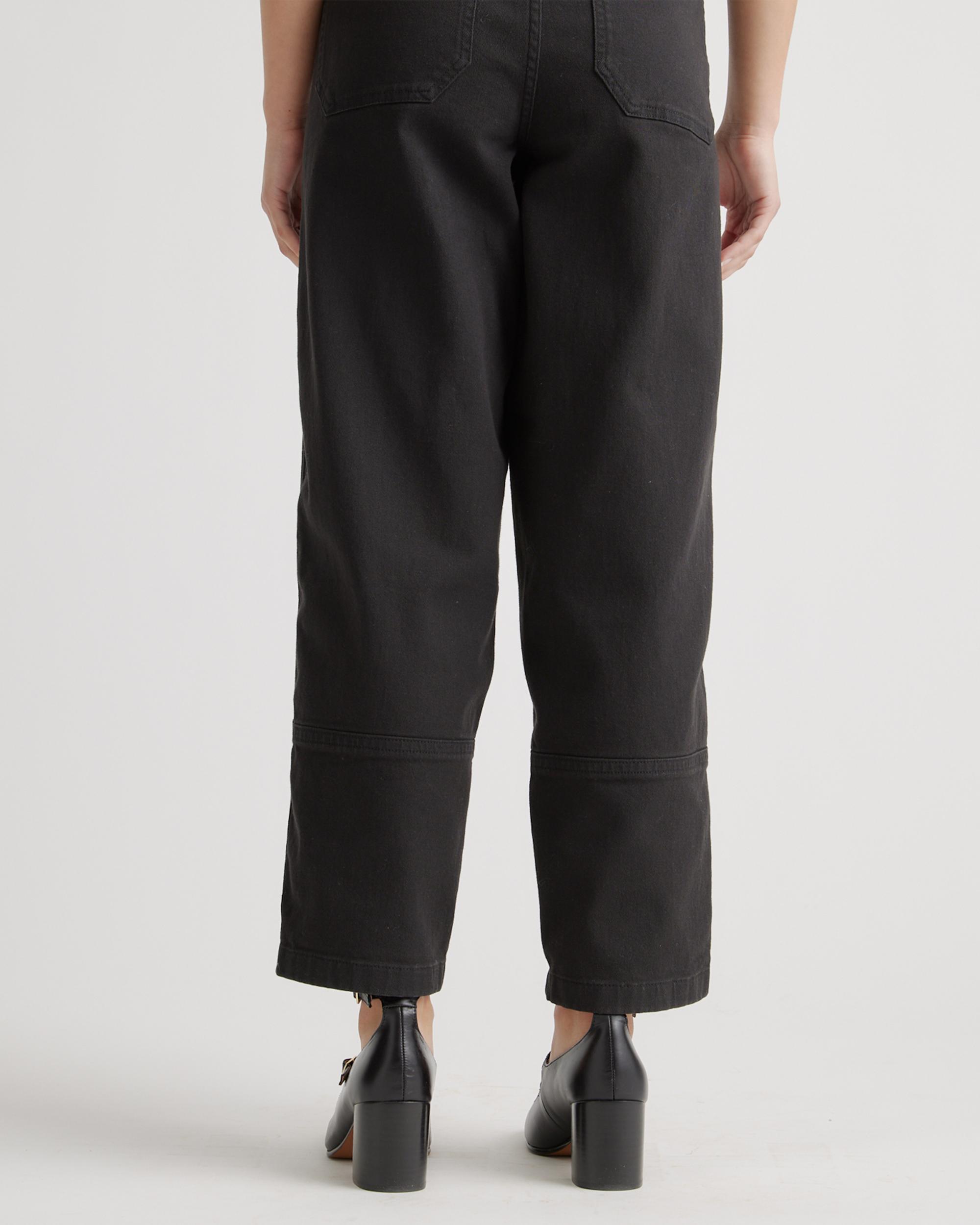 Quince | Women's Organic Stretch Cotton Twill Barrel Pants Product Image