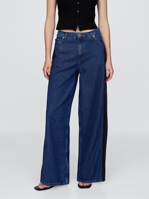 Mid Rise UltraSoft Baggy Jeans Product Image