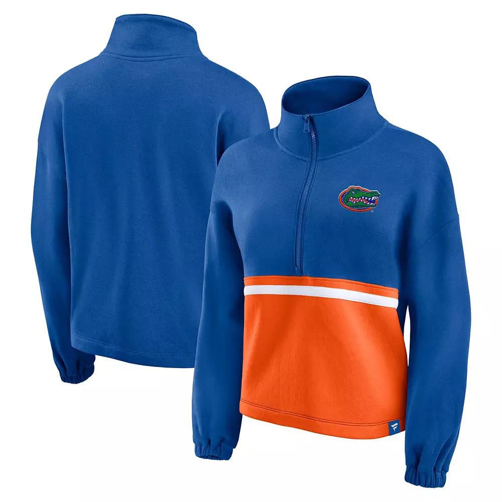 Women's Fanatics Branded Royal Florida Gators Fleece Half-Zip Jacket,  Product Image