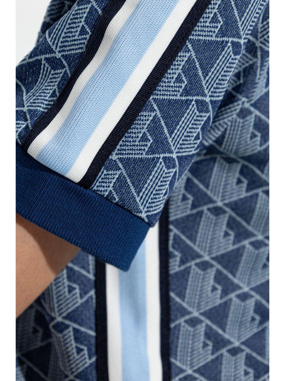 monogram-jacquard polo dress Product Image