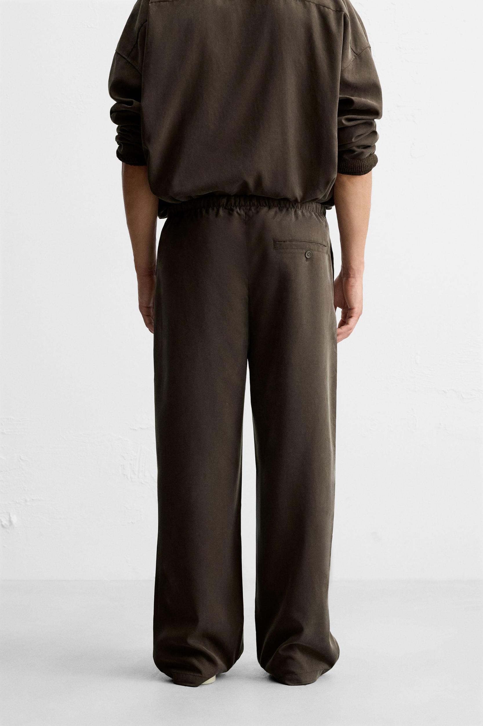 RELAXED FIT FLOWY PANTS Product Image