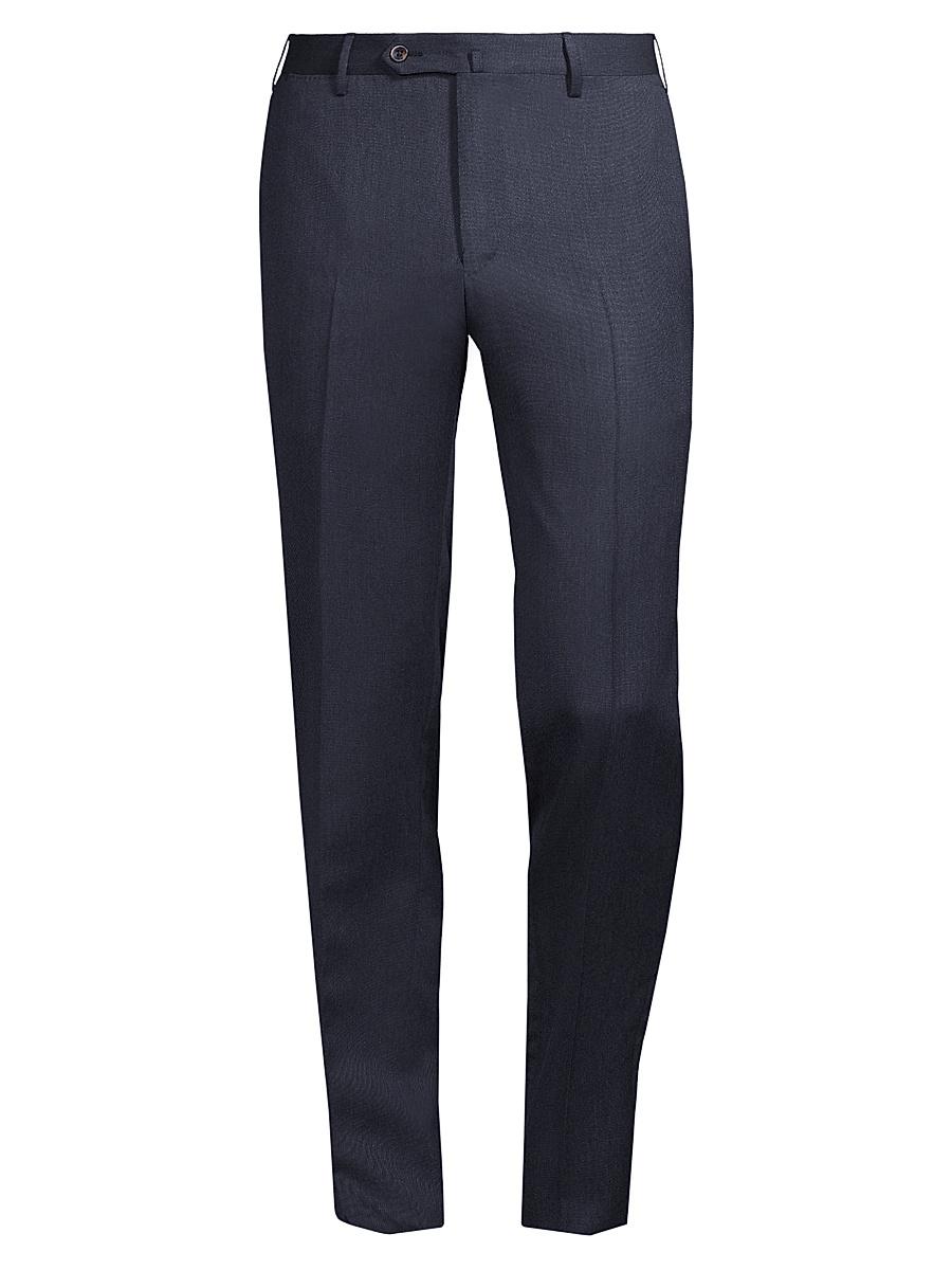 Mens Modern Seat Superfine-Stretch Slim-Fit Trousers Product Image