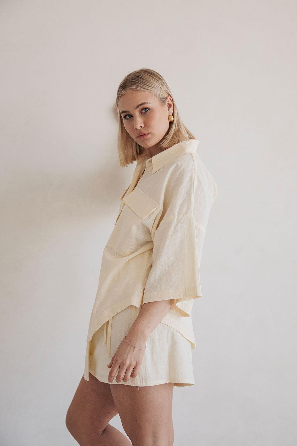 Nari Top - Butter Product Image