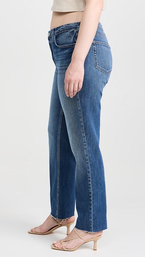 L'AGENCE Milana Low Rise Stovepipe Jeans | Shopbop Product Image