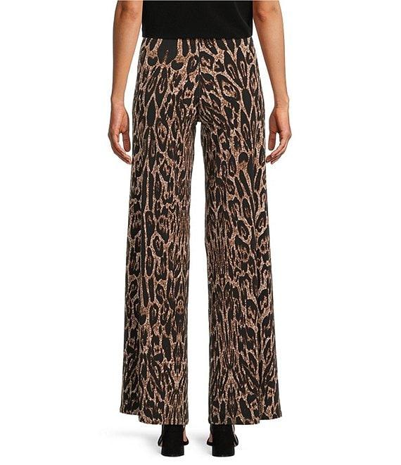 Eva Varro Coordinating Abstract Animal Floral Print Notch Collar Long Sleeve Short Jean Jacket Product Image