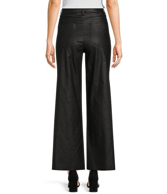 GB Wide Leg Coated Pants Product Image