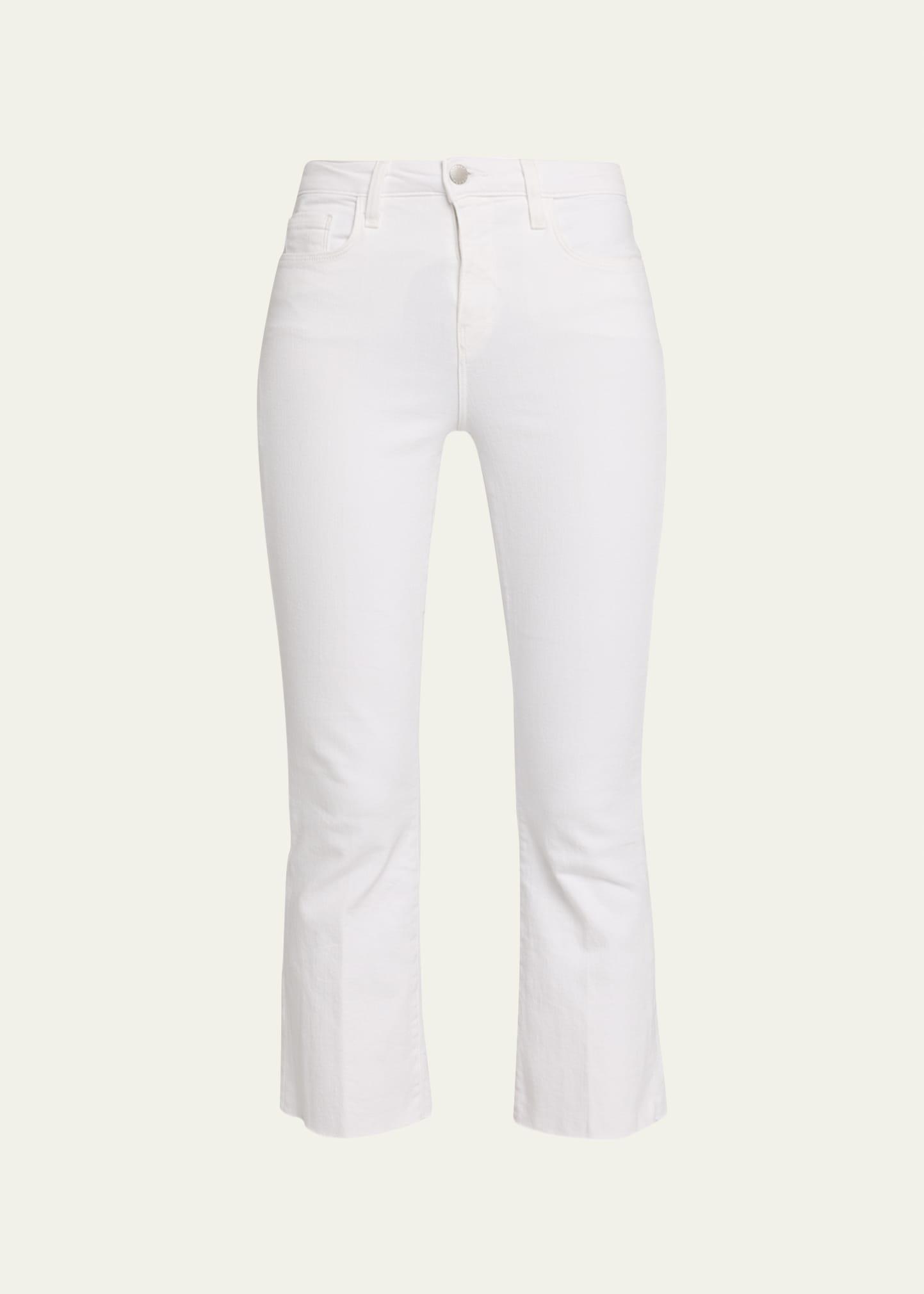 Womens Kendra High-Rise Flared Leg Jeans Product Image
