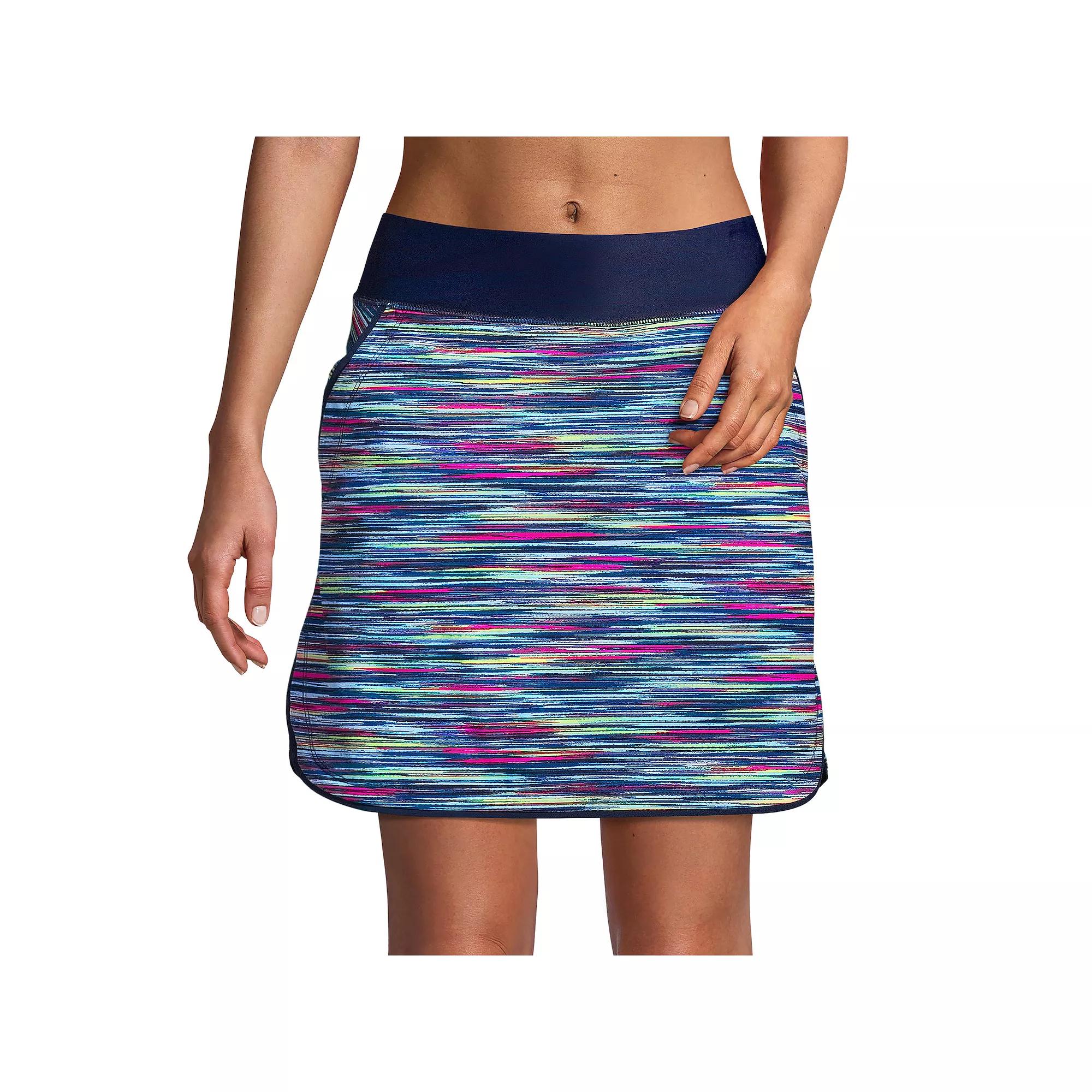 Women's Lands' End Quick Dry Active Swim Skort,  Product Image