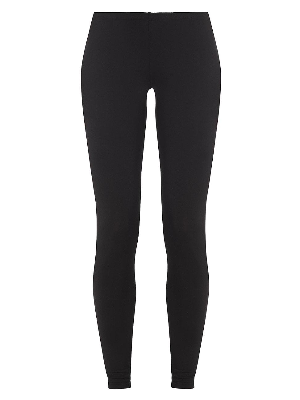 Womens Stretch Cotton-Blend Leggings Product Image