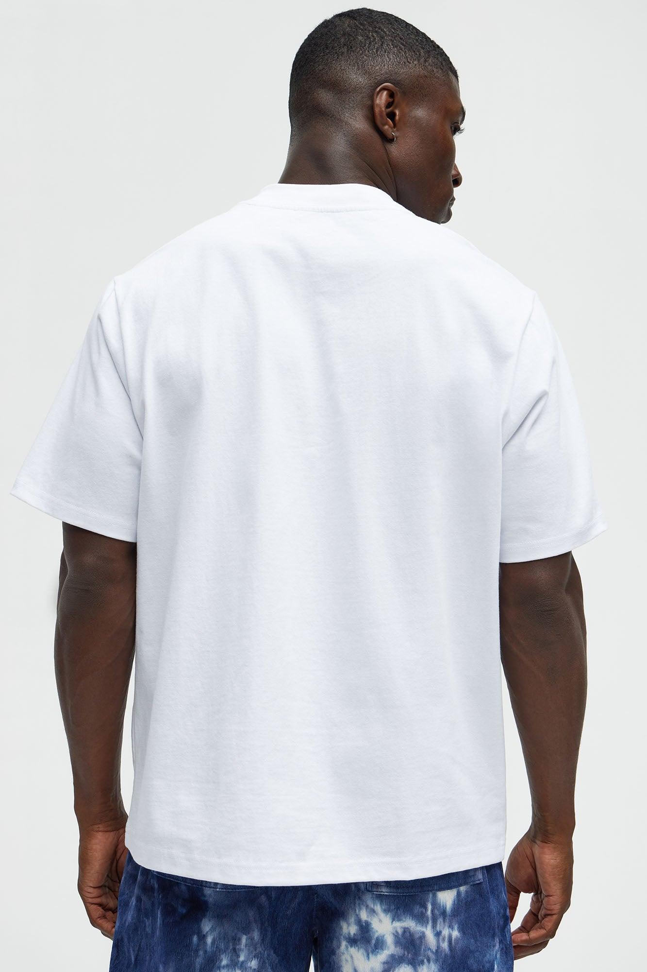 Oversized Heavyweight Tee 240GSM - White Product Image