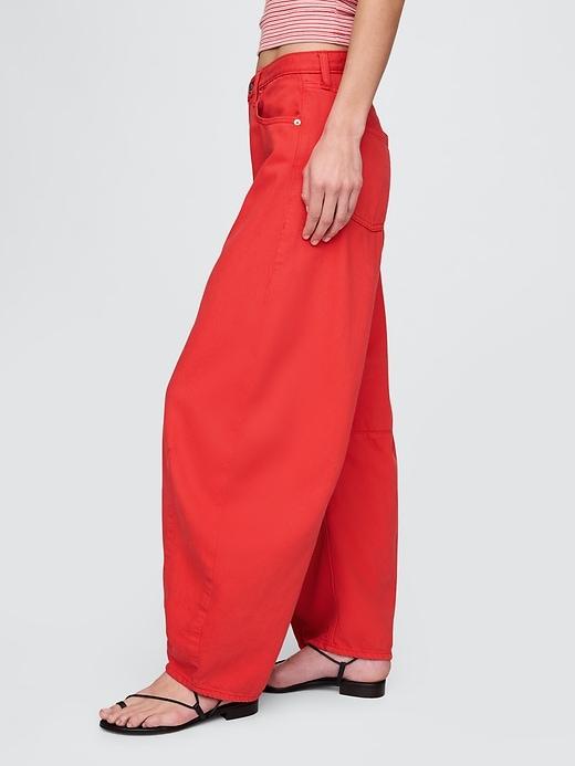 High Rise UltraSoft Horseshoe Jeans Product Image