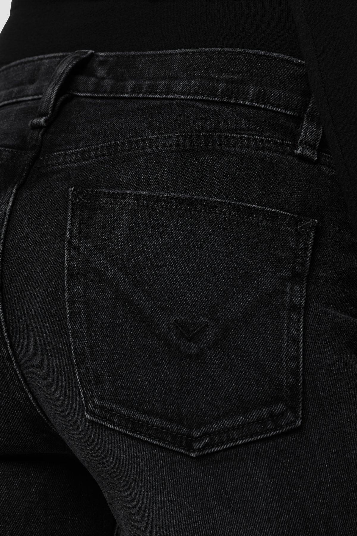 Barbara High-Rise Baby Bootcut Jean w/ Slit Hem Baby Product Image