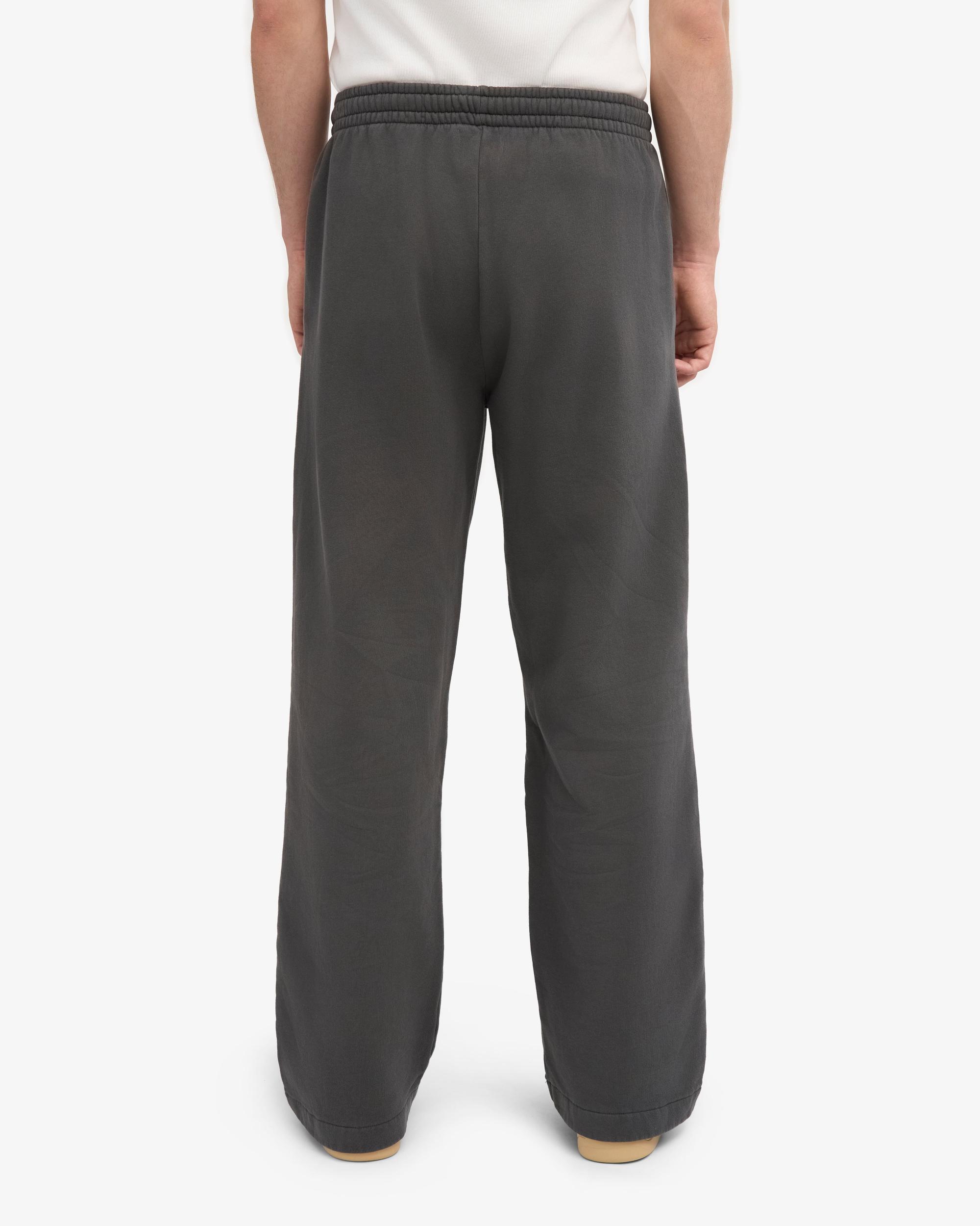 Organic Straight Leg Sweatpants - Lava Grey Product Image